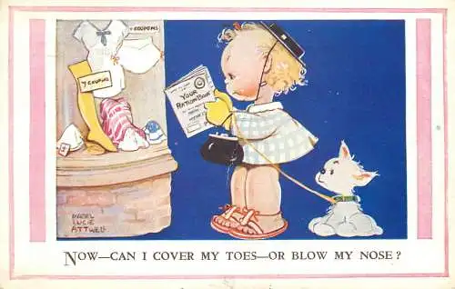 Attwell Mabel Lucie caricature ration book