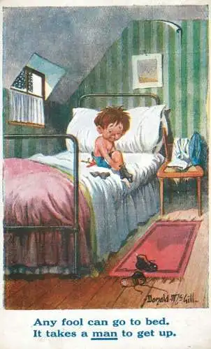 Donald Mc Gill caricature