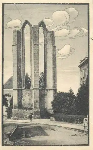 Czech R. Beneschau Benesov Zriceniny Klastera minotitskeho