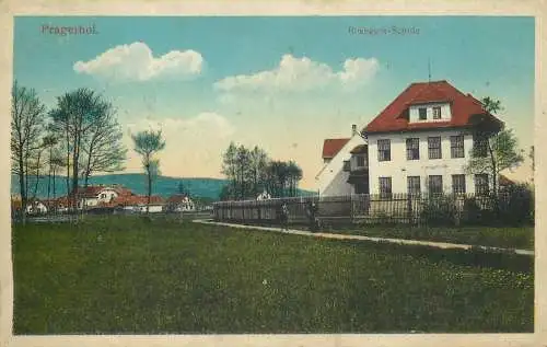 Slovenia Pragerhof 1915 Rosegger-Schule school Marburg censur