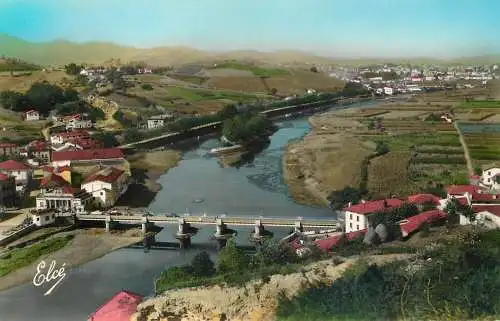 cpsm France Basses Pyrenees le pont international