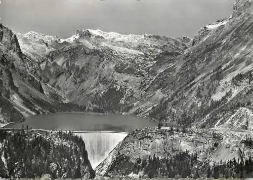 Switzerland en avion Barrage du Zeuzier et col du Rawyl