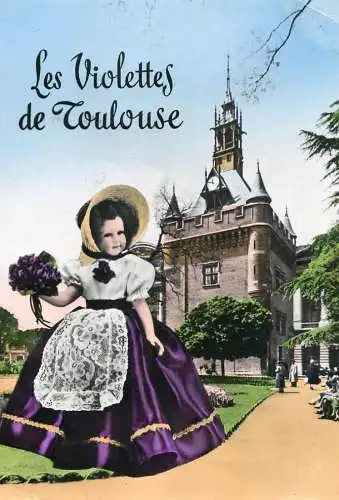 France Toulouse costume traditionell