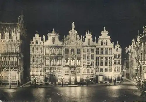 Belgium Bruxelles Grand Place 1952