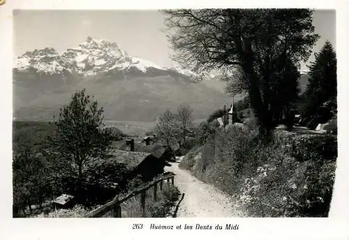Switzerland Huemoz et les Dents du Midi