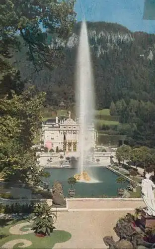 AK Allemagne Linderhof Schloss