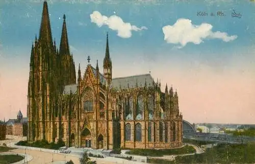 AK Allemagne Koln am Rhein Dom Cathedral