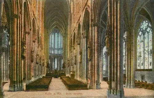 AK Allemagne Koln am Rhein Dom Inneres