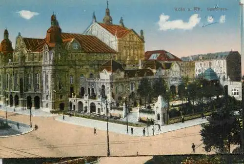 AK Allemagne Koln am Rhein Opernhaus