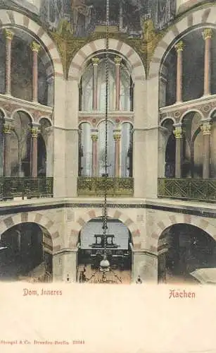 AK Allemagne Aachen Dom Inneres