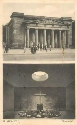 AK Allemagne Berlin Eherenmal multi view