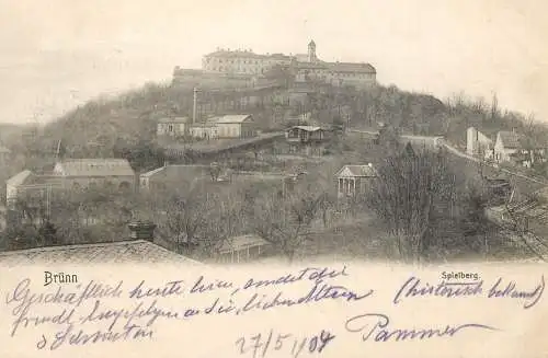AK Allemagne Brunn Spielberg
