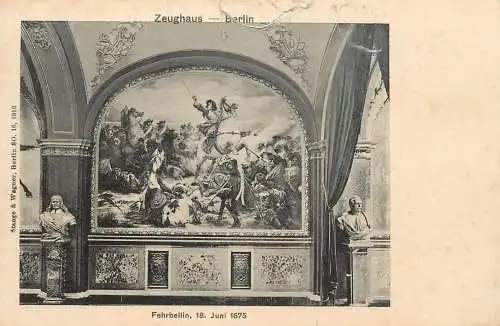 AK Allemagne Zeughaus Berlin Fehrberlin 18 Juni 1675