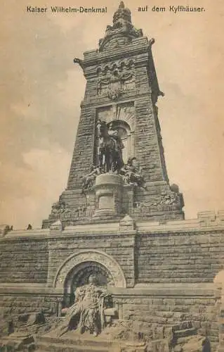 AK Allemagne Kaiser Wilhelm-Denkmal auf dem Kyffhauser