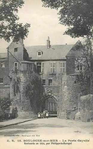 CPA France Boulogne-sur-Mer Porte Gayolle