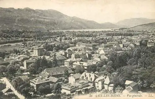 CPA France Aix-les-Bains vue panoramique