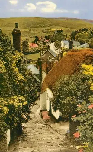 England Somerset Minehead Church steps