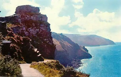 England Somerset Exmoor coast . Haunt of Smuglers and wreckers during their heyday