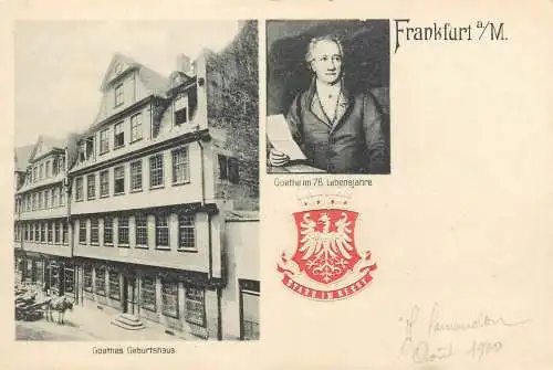 Germany Frankfurt a. Main Goethes Geburtshaus
