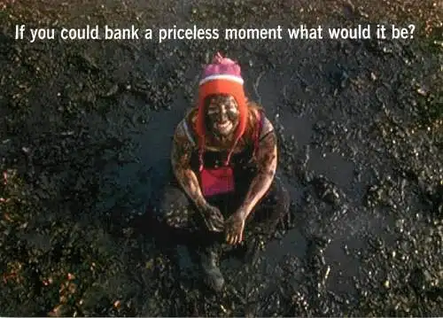 Greetings card advertising Lloyds TSB bank