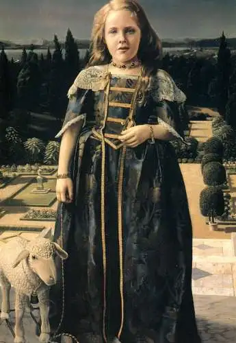 Greetings card advertising Carel Willink Amsterdam ING