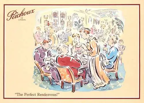 Greetings card advertising cartoon by Paul Cox