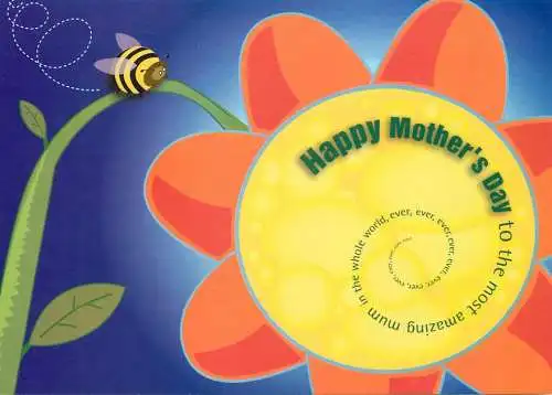 Greetings card advertising happy mother's day