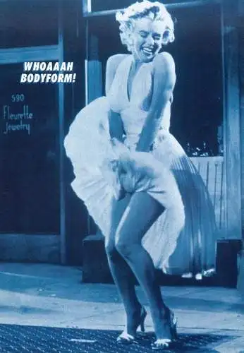 Greetings card advertising Librese Bodiform Air