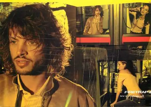 Greetings card advertising Firetrap