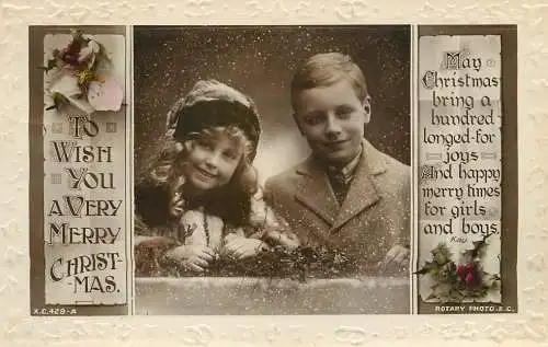Greetings card Christmas