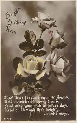 Greetings card Happy Birthday