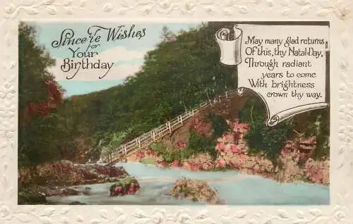 Greetings card Happy Birthday