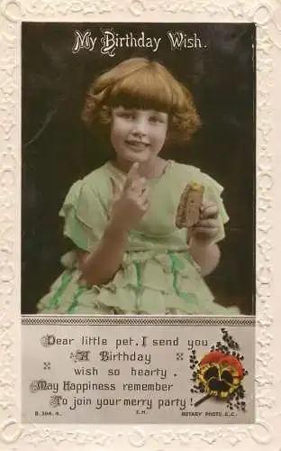 Greetings card Birthday wishes