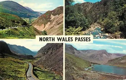 Wales North Wales passes different views
