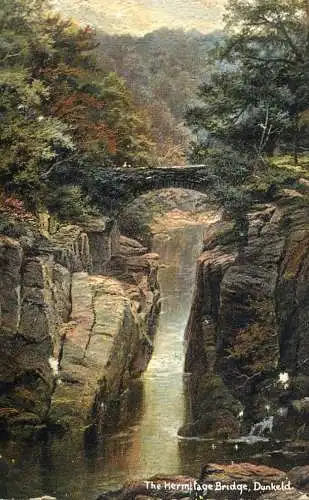 Scotland Dunkeld Hermitage Bridge