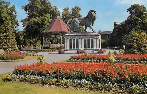 England Reading Forbury Gardens lion statue