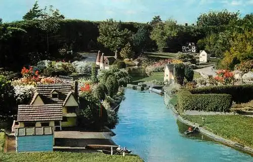 England Boathouses and Lock, Southsea model village