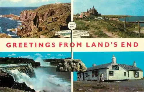 England Greetings from Land's End multi view