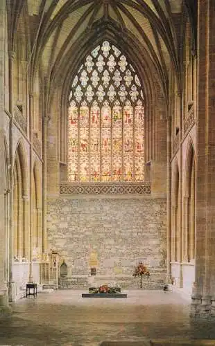 England Dorset Milton Abbey - Jesse Window in South Transept by the Elder Pugin
