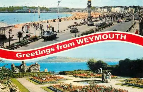 England Greetings from Weymouth multi view
