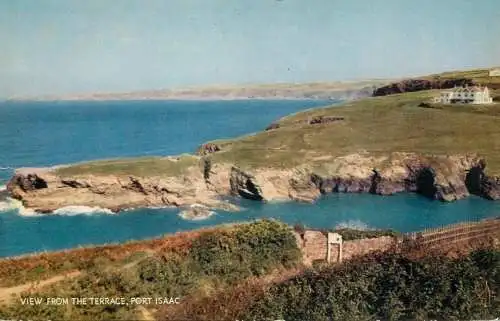 England Port Isaac view from the terrace