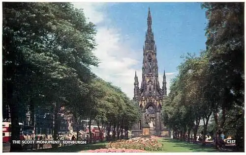 Scotland Edingburgh - the Scott Monument
