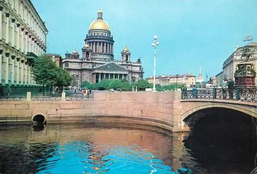 Russia Leningrad cathedrale St Isaac