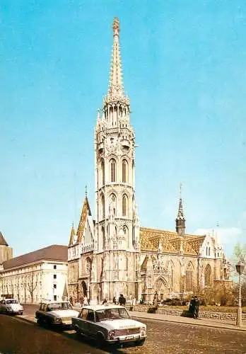Hungary Budapest Matthias church