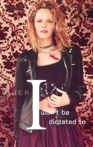 Advertising postcard River Island