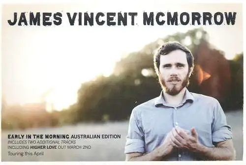Advertising postcard James Vncent Mcmorrow