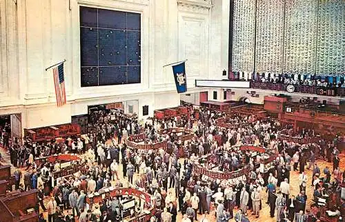 US New York stock exchange 1962