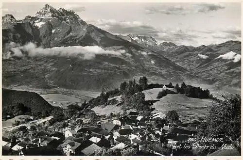 Switzerland Huemoz et les Dents du Midi