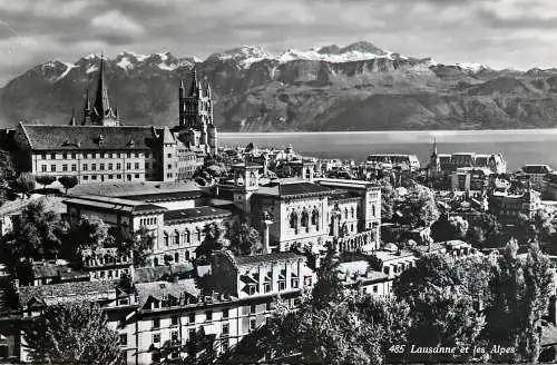 Switzerland Lausanne et les Alpes