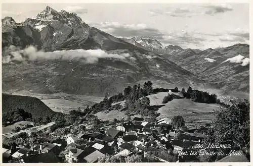 Switzerland Huemoz Dents du Midi